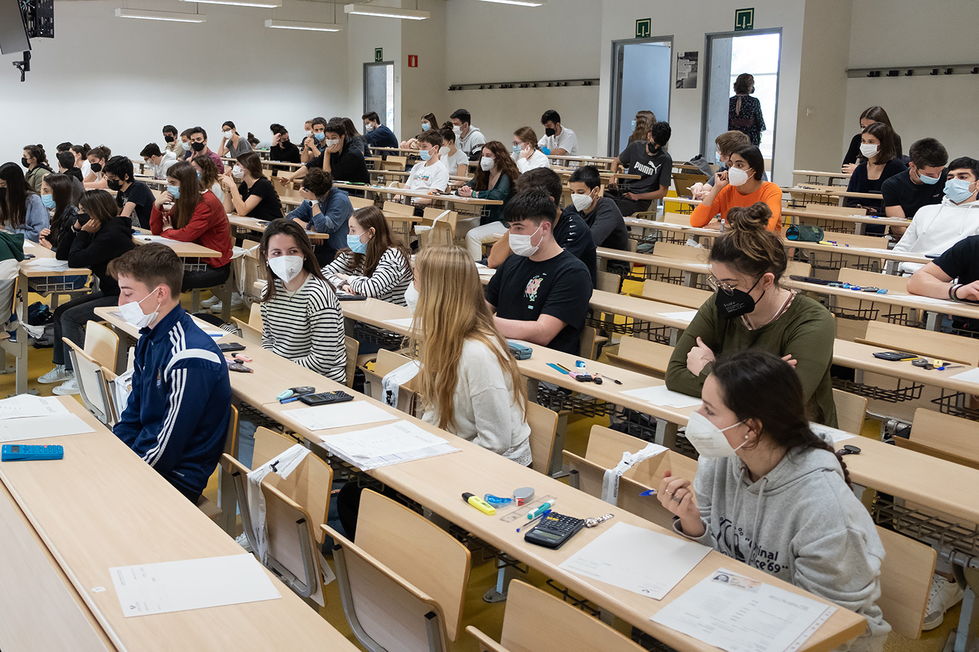 Unibertsitatera Sartzeko Ebaluazioaren Erdibidean - UPV/EHU