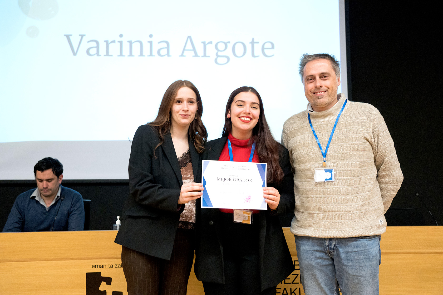Varinia Argote ha sido elegida para participar en el concurso de mejor discurso del G-9.