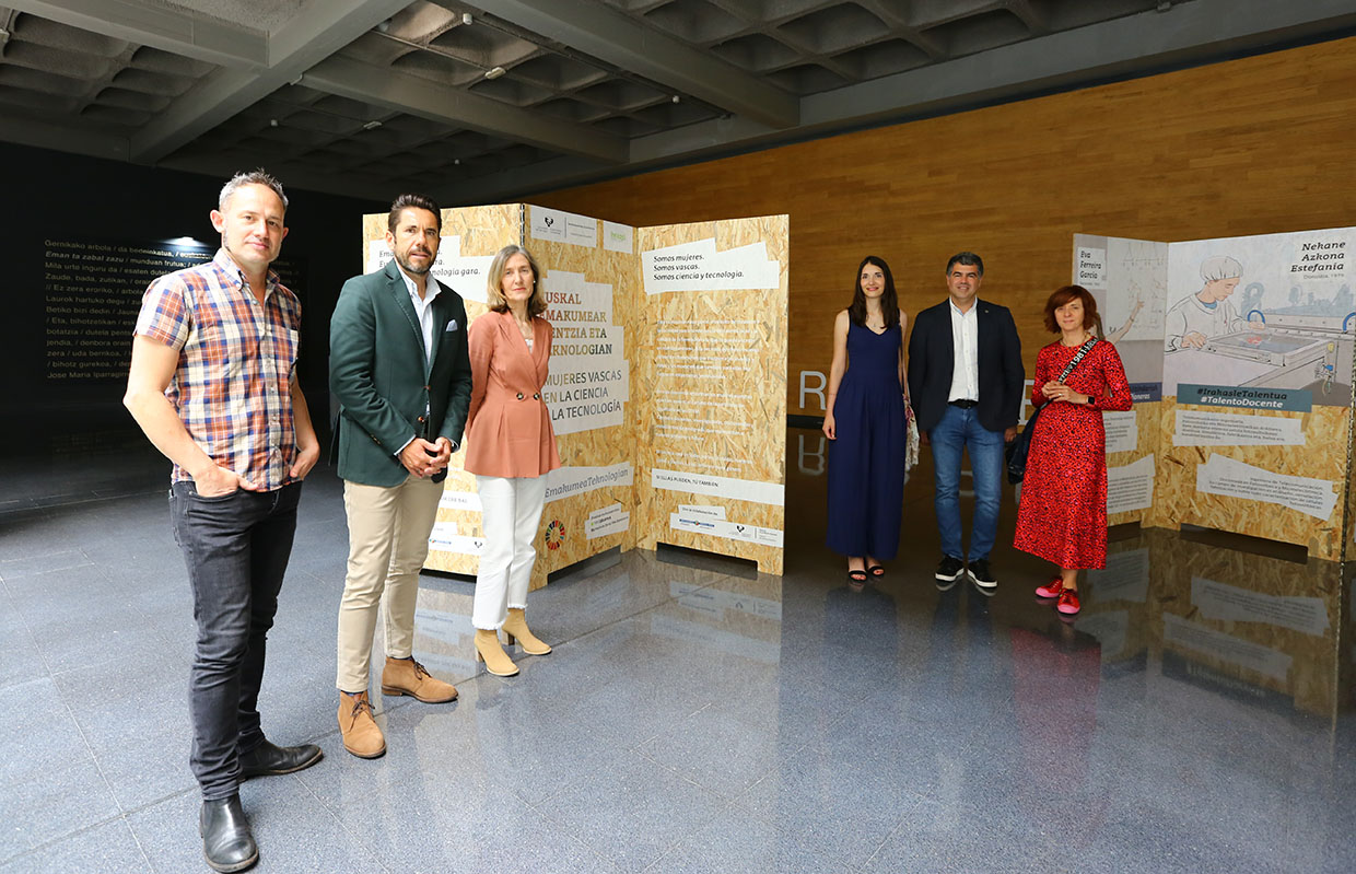 Exposicion - Euskal Emakumeak Zientzia Eta Teknologian - UPV/EHU