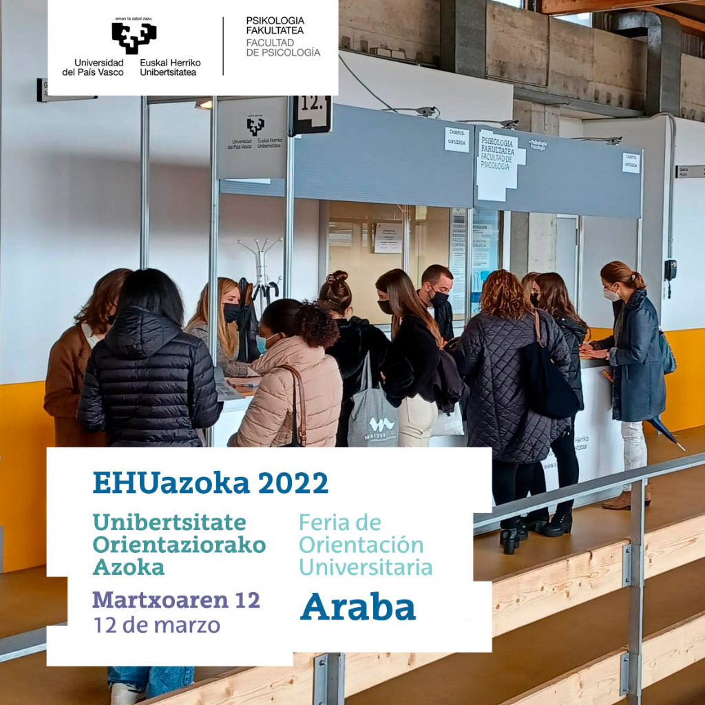 Evento_EHUazoka_Araba_2022 - Psikologia Fakultatea - UPV/EHU