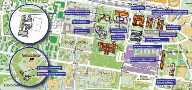 Planos del Campus