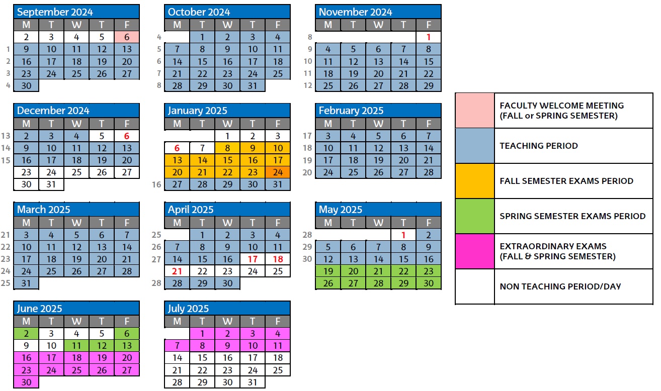 Academic calendar image