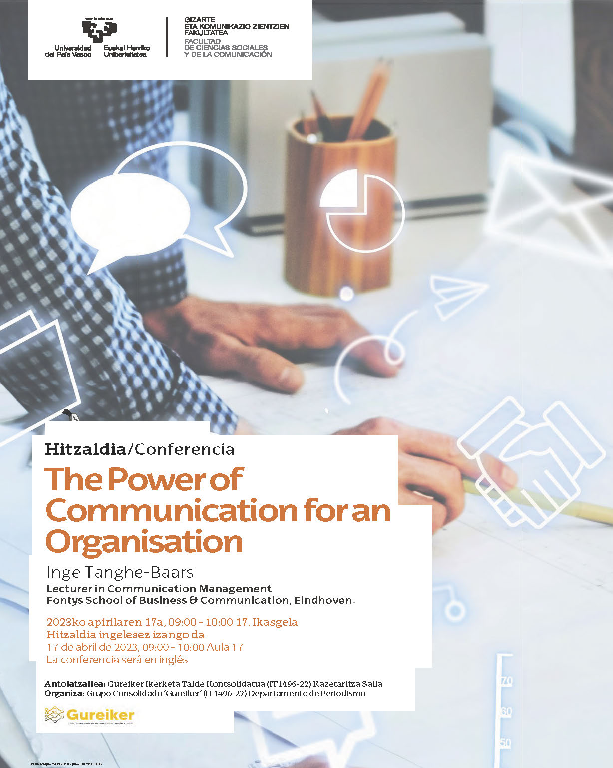 Hitzaldia: "The Power Of Communication For An Organisation" - Gizarte ...