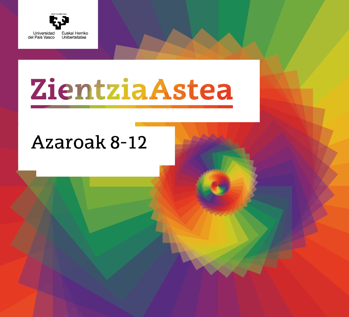 Evento_zientzia_astea - Arabako Campusa - UPV/EHU