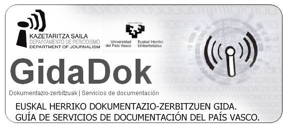 GIDADOK. Guía de Servicios de Documentación del País Vasco