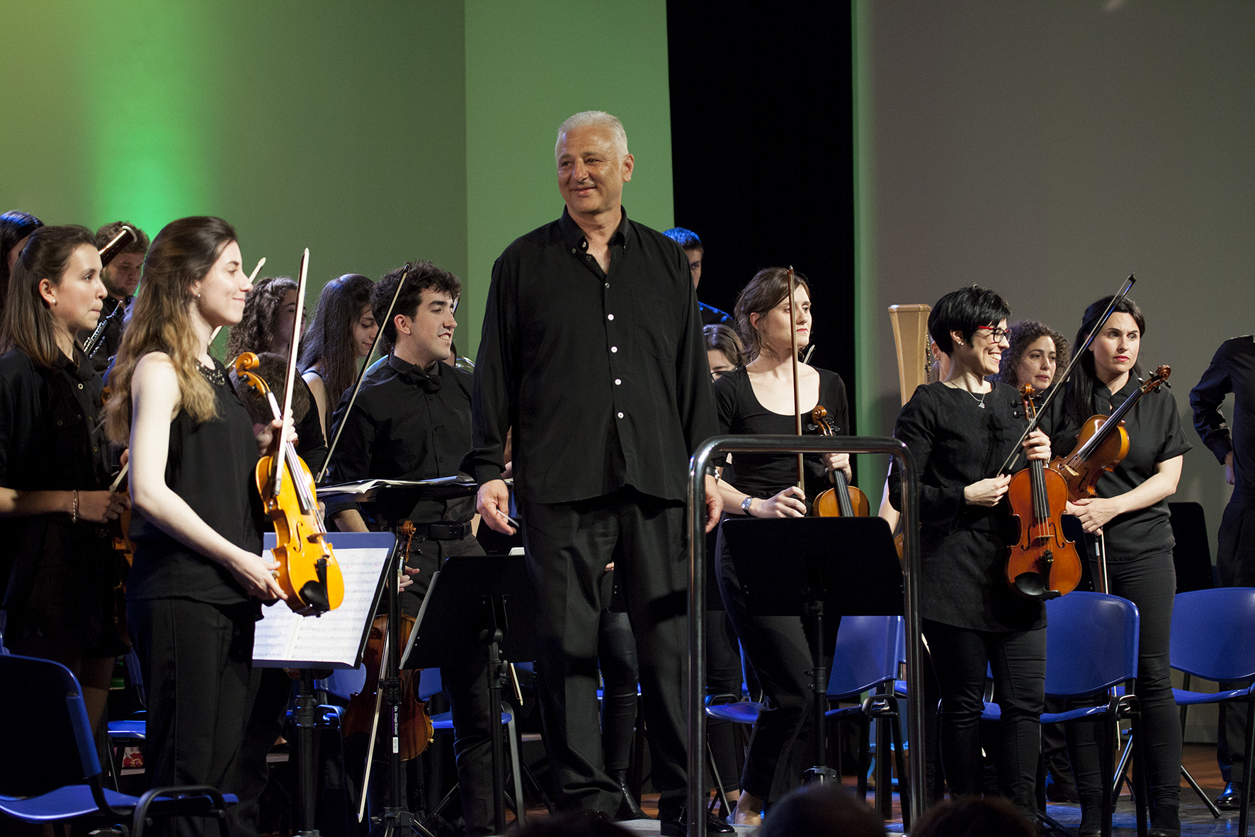 EHUorkestra Sinfonikoak bere historiako lehen kontzertua eman du