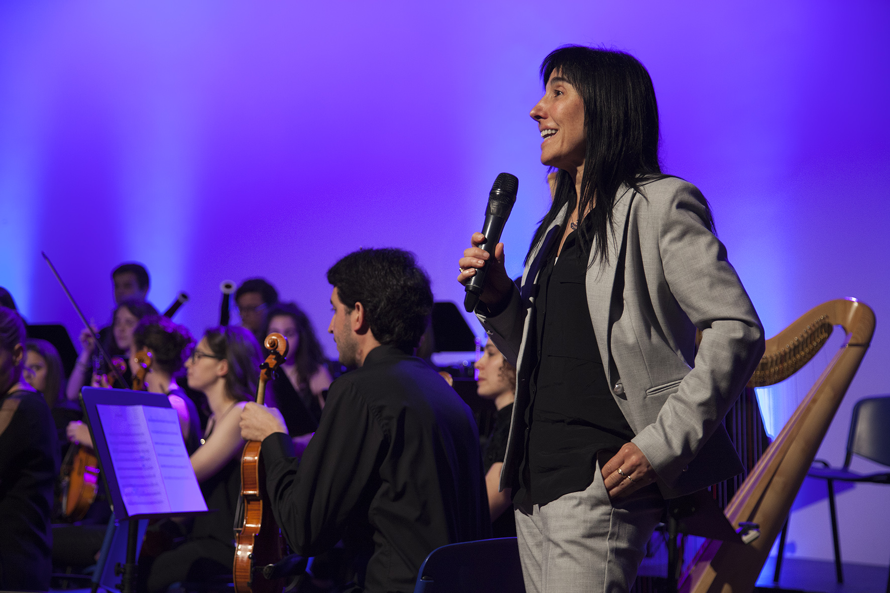 EHUorkestra Sinfonikoak bere historiako lehen kontzertua eman du