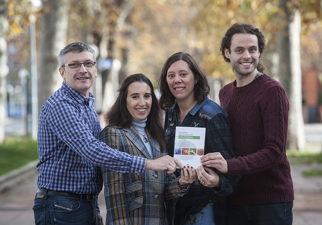 Alfredo Fernández-Quintela, María Puy Portillo, Leixuri Aguirre y Asier Léniz