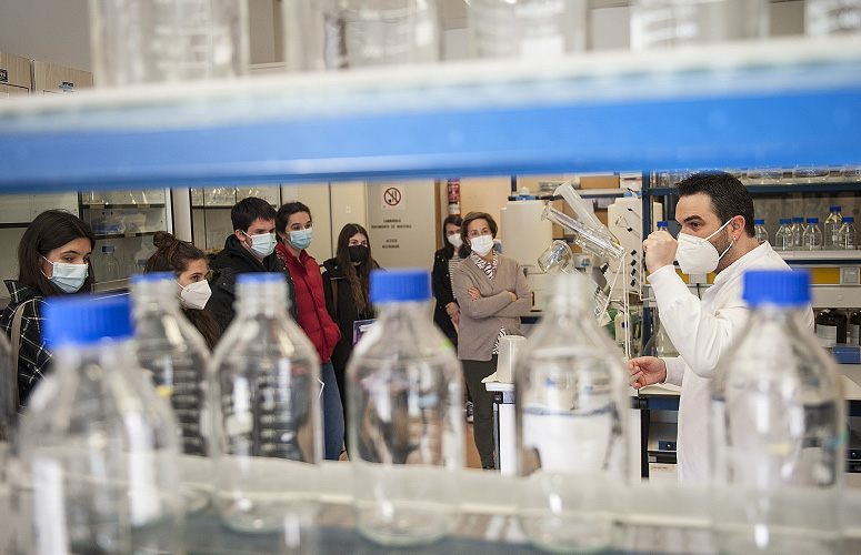 Jornadas de Puertas Abiertas 2021. Foto: Nuria Gonzalez. UPV/EHU