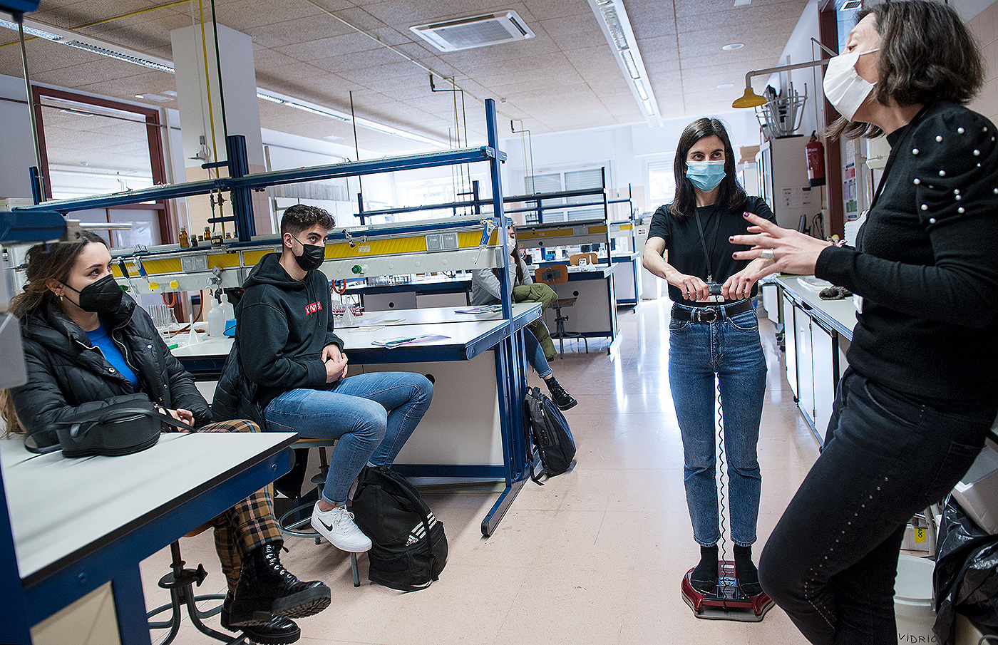 Jornadas de Puertas Abiertas 2021. Foto: Nuria Gonzalez. UPV/EHU