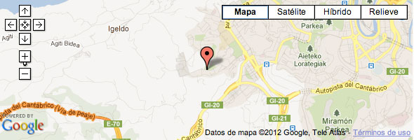 Mapa El Diario Vasco